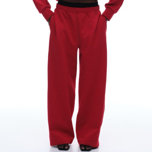 Magda Butrym Wide-Leg Motif-Detail Joggers - Picture 4 of 6